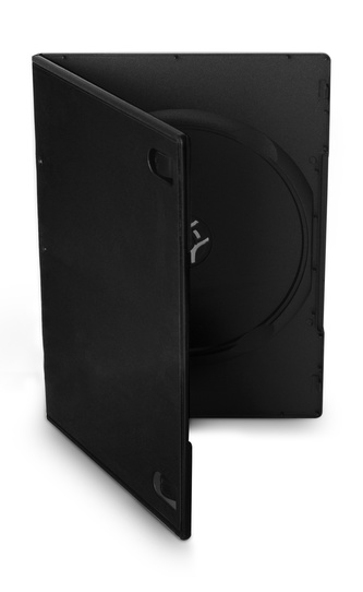 COVER IT box:1 DVD 7mm slim černý - karton 100ks