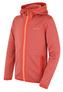 Dětská mikina s kapucí Artic Zip K fd. red/black blue - 140