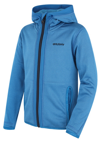 Dětská mikina s kapucí Artic Zip K blue/black blue - 140