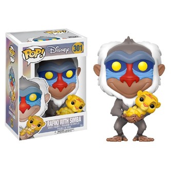 Funko POP! #301 Disney: The Lion King: Rafiki w/ Baby Simba