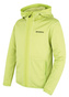 Dětská mikina s kapucí Artic Zip K br. green/dk. khaki - 122