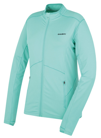 Dámská mikina na zip Tarp zip L turquoise - XL