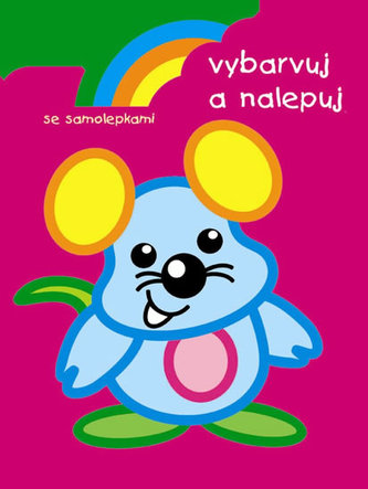 Vybarvuj a nalepuj Králíček