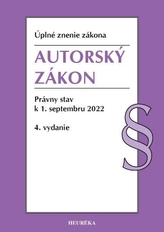 Autorský zákon. Úzz, 4. vydanie, 9/2022