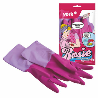 GUMOVÉ RUKAVICE S VŮNÍ ROSIE S