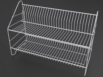 ODKAPÁVAČ NA NÁDOBÍ DVOJITÝ 60 BÍLÝ S PODNOSEM MET