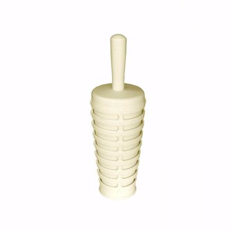 ŠTETKA NA WC PALM 11,5X36 CM BÉŽOVÁ