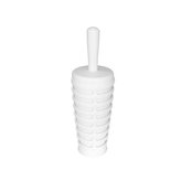 ŠTETKA NA WC PALM 11,5X36 CM BÉŽOVÁ