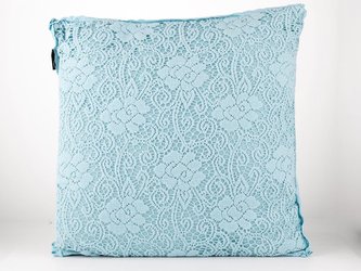 POLŠTÁŘ  NL 45X45CM ARIANE KORONKA MODRÝ