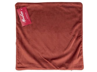 POVLAK VELVET 40X40CM CIHLOVÁ