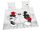 SADA LOŽNÍHO PRÁDLA - PARTNERPACK 140X200CM+70X90CM DISNEY MICKEY+DISNEY MINNIE