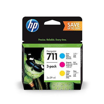 HP 711 P2V32A multipack originální cartridge