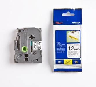Brother TZ-S131 / TZe-S131, 12mm x 8m, černý tisk/čirý podklad, originální páska