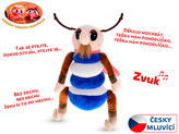 Příběhy včelích medvídků Kvapník plyšový 32cm s písničkami na baterie 0m+ v sáčku