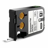 Dymo XTL 1868737, 12mm x 9,1m, černý tisk/bílý podklad, originální páska