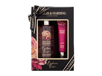 Baylis & Harding Boudoire Rose tělový spray Boudoire Rose 95 ml + lesk na rty 12 ml