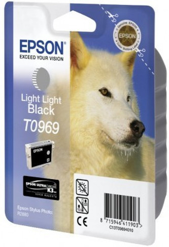 Epson T09694010 světle černá (light black) originální cartridge