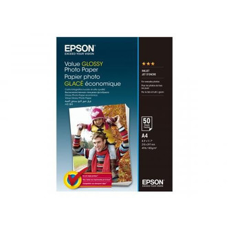 EPSON fotopapír C13S400036/ A4/ Value Glossy Photo Paper / 50ks