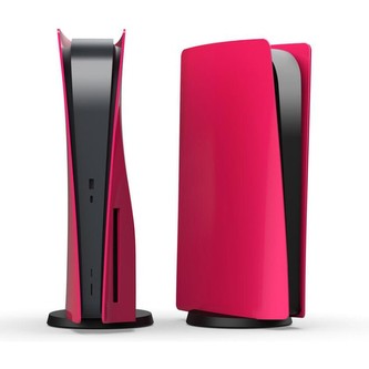 iPega 0582B dekorativní kryt pro PS5 (CD Version) růžově červený