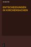 Entscheidungen in Kirchensachen seit 1946, Band 59, 1.1.-30.6.2012