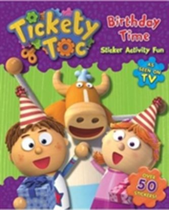 Birthday Time Sticker & Activity Book