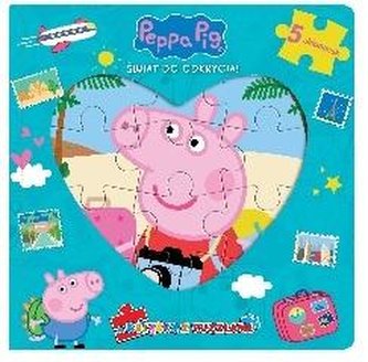 ŚĄwinka Pep. Książka z puzzlami. Świat do odkrycia