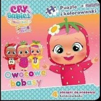 Cry babies. Puzzle i kolorowanki. Owocowe bobasy
