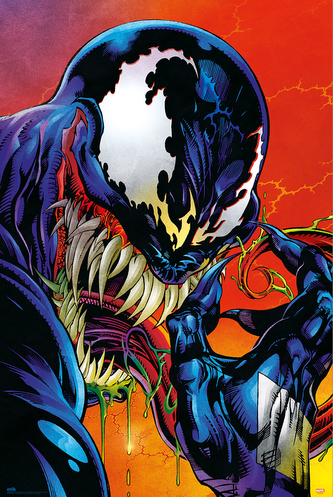 Plakát Marvel|Venom: Comicbook (61 x 91,5 cm) 150 g