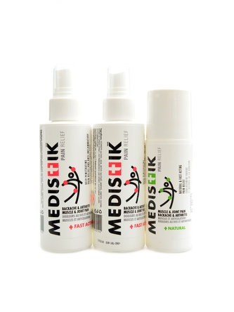 Natureteq inc. - Medistik dual spray hot/cold 2 x 118 ml + roll on 89 ml 1x