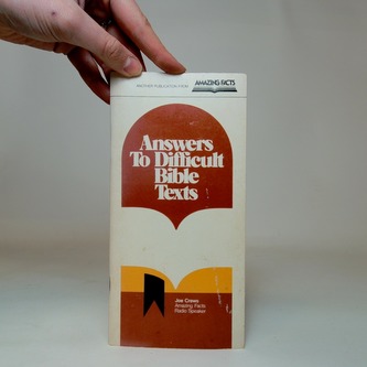 Answers To difficult Bible texts