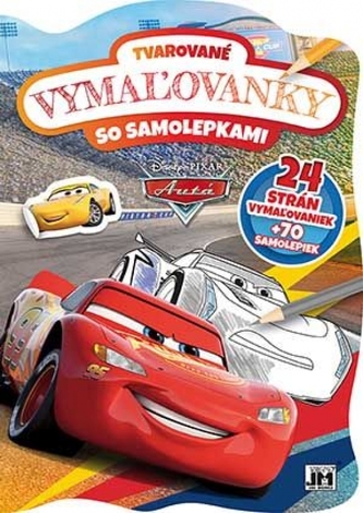 Tvarované vymaľovanky/ Cars 2