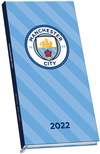 Diář 2022: FC Manchester City (16,4 x 8,3 cm) oficiální