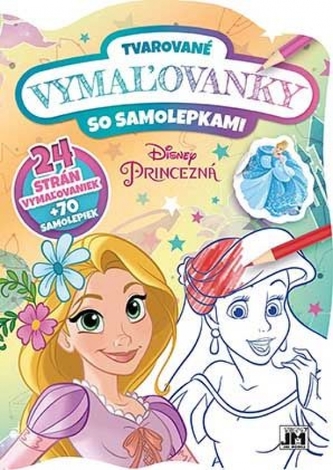 Tvarované vymaľovanky/ Princezné 2