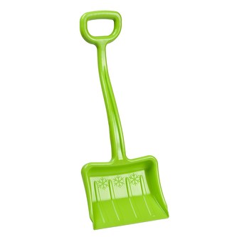 Dětská lopata na sníh Baby Mix ERGO 70 cm zelená