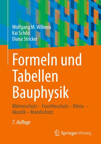 Formeln und Tabellen Bauphysik