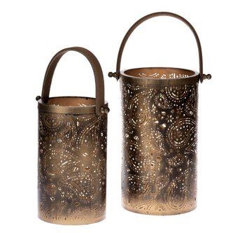 Kovový svícen - sada 2 ks, 1/4