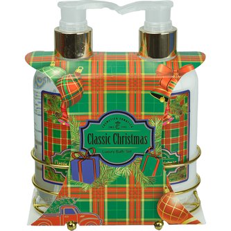 Beauty Magic Christmas set sprchový gel a tělové mléko 250+250 ml