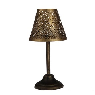 Kovový svícen - lampa, 4/16