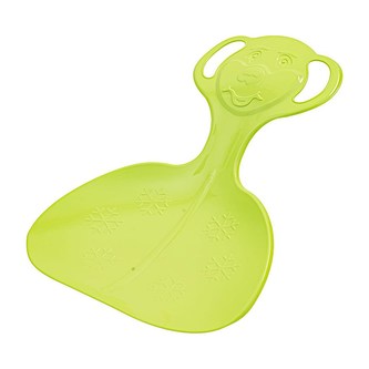 Dětský sáňkovací kluzák lopata Baby Mix COMFORT LINE M zelený