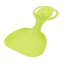 Dětský sáňkovací kluzák lopata Baby Mix COMFORT LINE M zelený