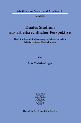 Duales Studium aus arbeitsrechtlicher Perspektive.
