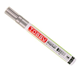 Mareker olejowy olejny srebrny