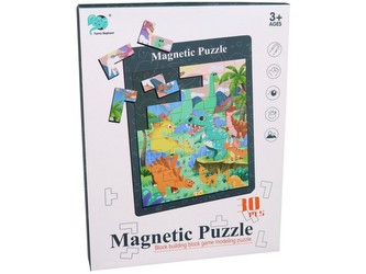 Puzzle magnetické, 30 ks, 22 x 29 cm