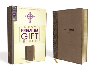 NRSV, Premium Gift Bible, Leathersoft, Brown, Comfort Print