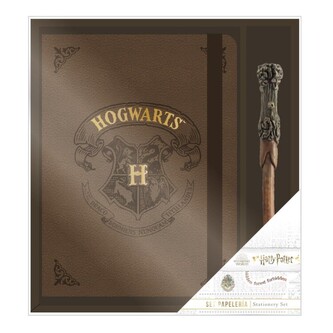 Poznámkový blok s propiskou Harry Potter: Bradavice (A5 14,8 x 21 cm)