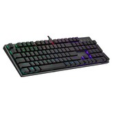 Cooler Master SK652 herní klávesnice TTC Low Red Switch US černá