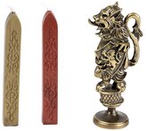 Dárkový set - pečetidlo Harry Potter: Nebelvír (10 x 13 x 4 cm)