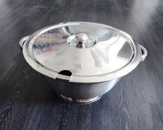 Mísa nerez polevková 5L s poklicí 2ucha