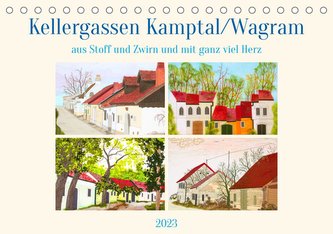 Wagramer KellergassenAT-Version  (Tischkalender 2023 DIN A5 quer)