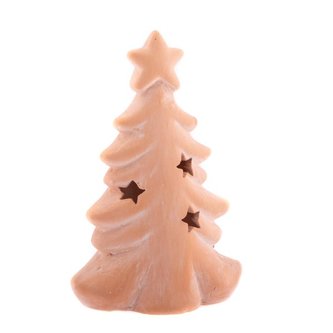 Keramický svícen - stromek - natur, 0/36